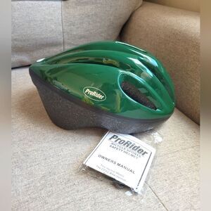 NEW ProRider Bicycle Helmet Youth L/XL Forest Green